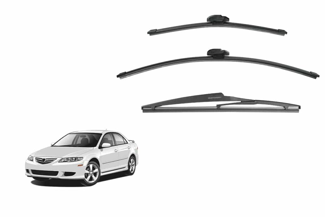 Mazda 6/Atenza Sedan 1st Generation Car Window Wipers (GG1; 2002-2008)