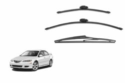 Mazda 6/Atenza Sedan 1st Generation Car Window Wipers (GG1; 2002-2008)