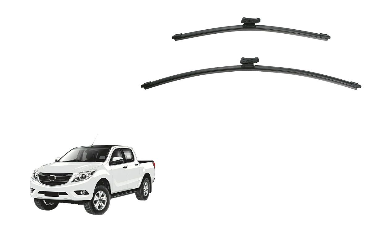 Mazda BT-50 2nd Generation Car Window Wipers (UP/UR; 2011-2020) Mazda BT-50 2nd Generation Car Window Wipers (UP/UR; 2011-2020)