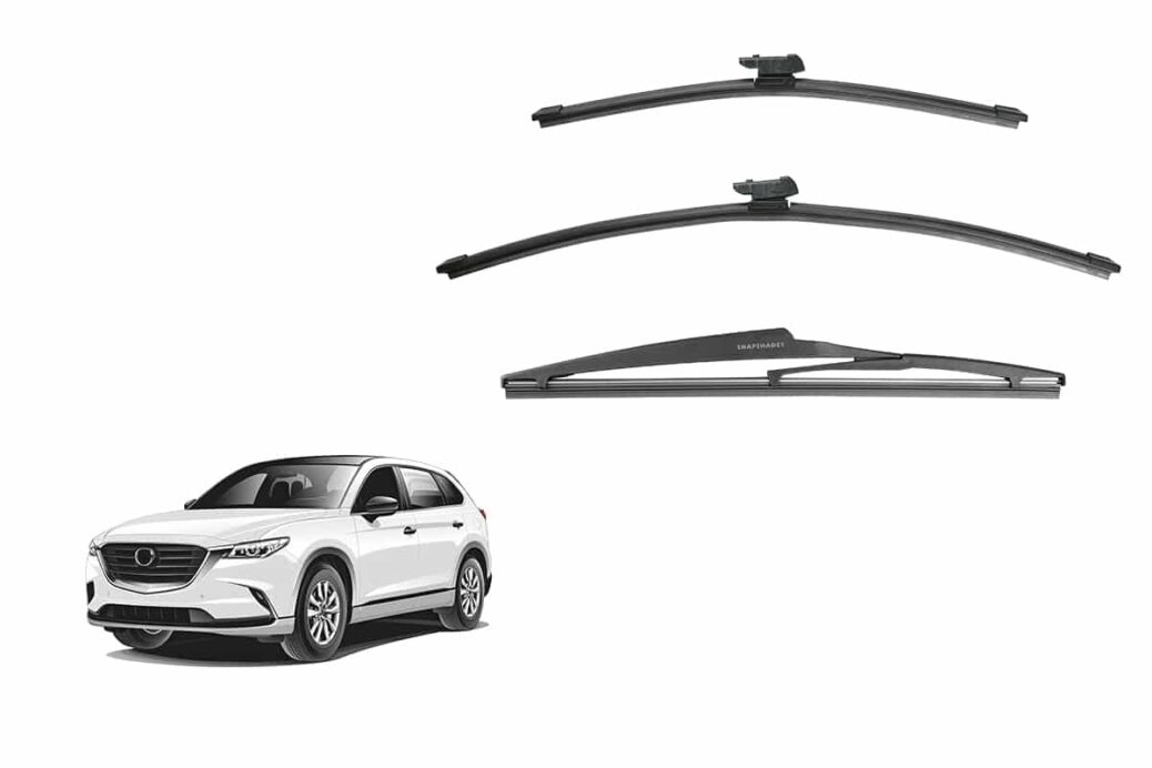 Mazda CX-9 2nd Generation Car Window Wipers (TC; 2016-2024)