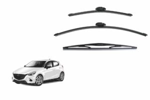Mazda 2/Demio Sedan/Hatchback 3rd Generation Car Window Wipers (DJ/DL; 2014-Present)