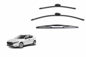 Mazda 3 Hatchback 4th Generation Car Window Wipers (BP; 2019-Present)