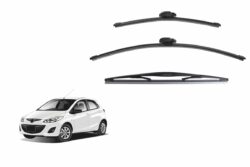 Mazda 2/Demio Hatchback 2nd Generation Car Window Wipers (DE; 2007-2014)