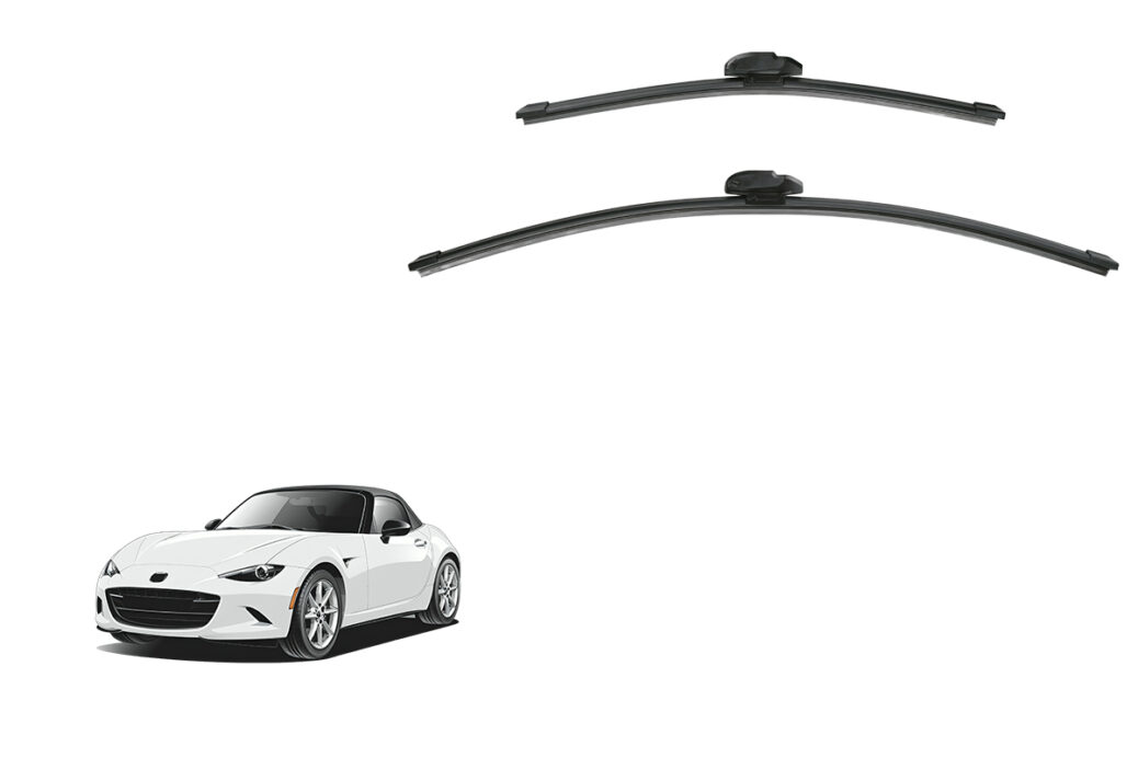 Mazda MX-5 4th Generation | FIAT 124 Spider Car Window Wipers (ND; 2016-Present)