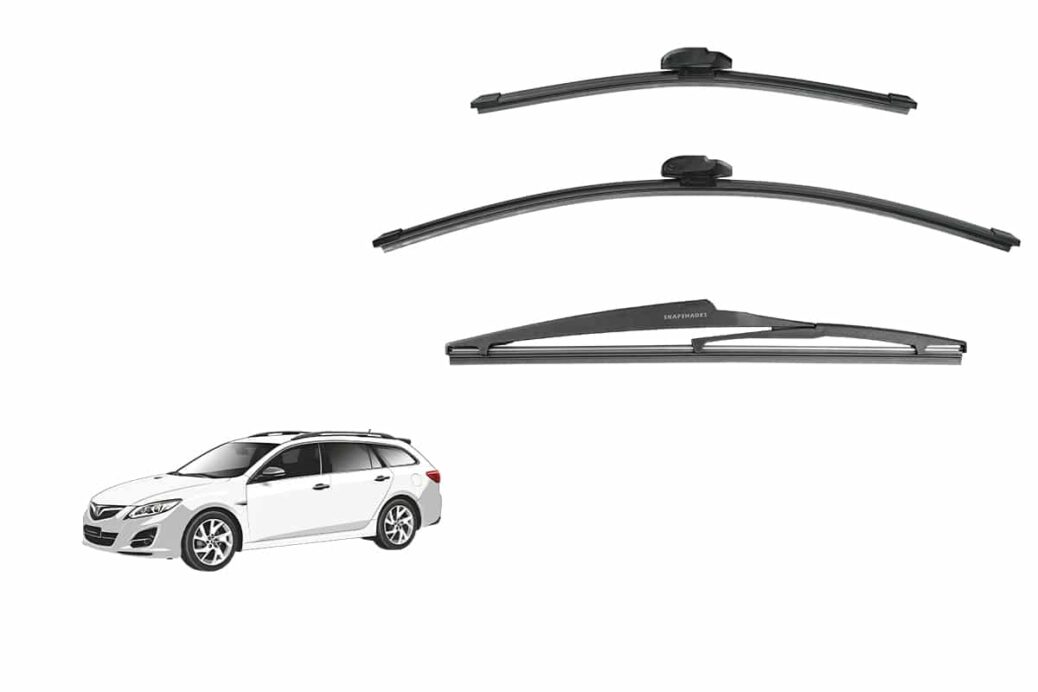 Mazda 6 Wagon 2nd Generation Car Window Wipers (GH; 2007-2012)