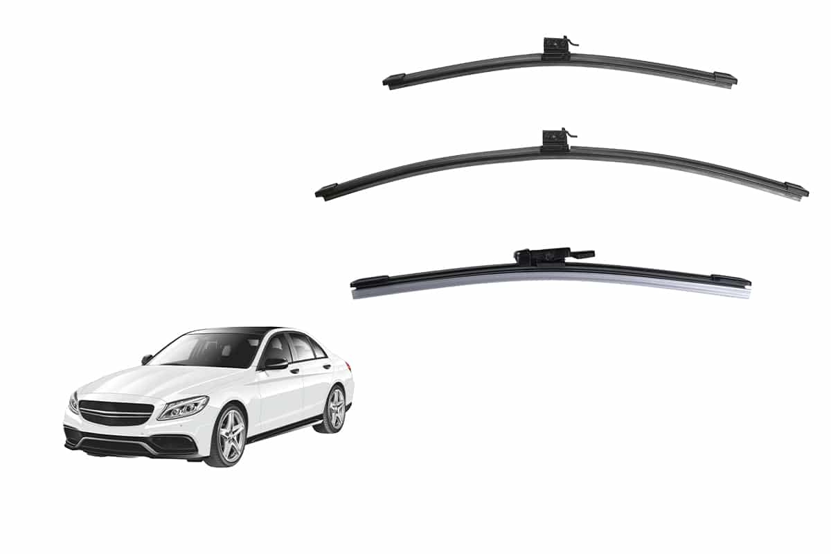 Mercedes-Benz C-Class Sedan 4th Generation Car Window Wipers (W205; 2014-2021) Mercedes-Benz C-Class Sedan 4th Generation Car Window Wipers (W205; 2014-2021)