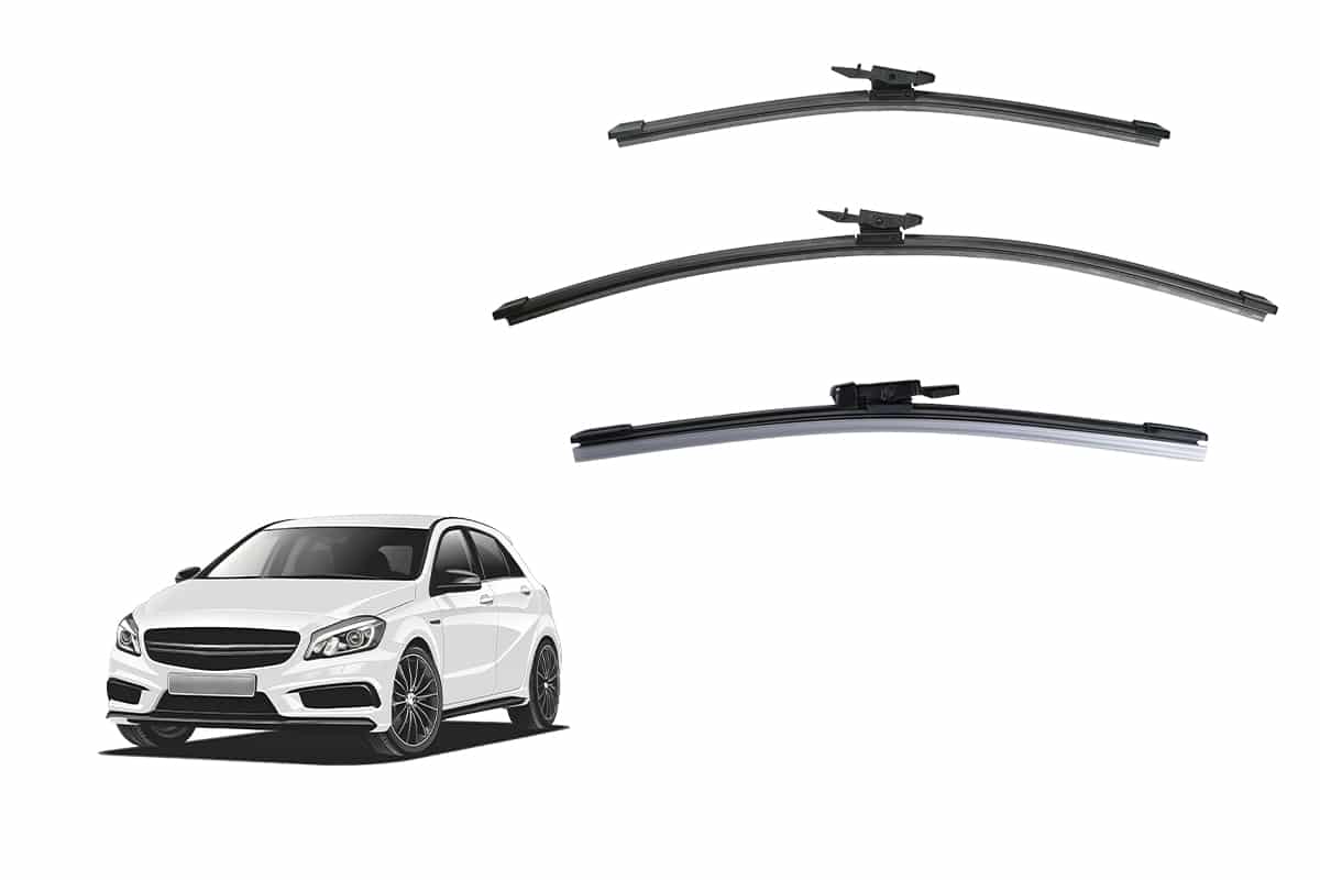 Mercedes-Benz A-Class Hatchback Car Window Wipers (W176; 2012-2018) Mercedes-Benz A-Class Hatchback Car Window Wipers (W176; 2012-2018)