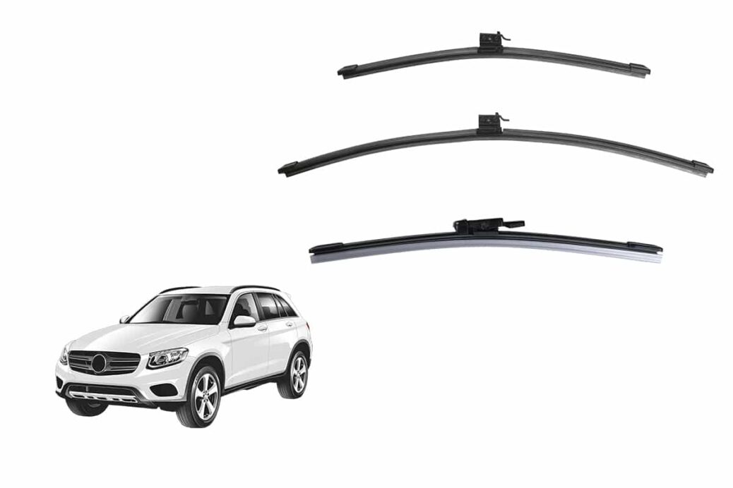 Mercedes-Benz GLC SUV 1st Generation Car Window Wipers (X253; 2016-2022)