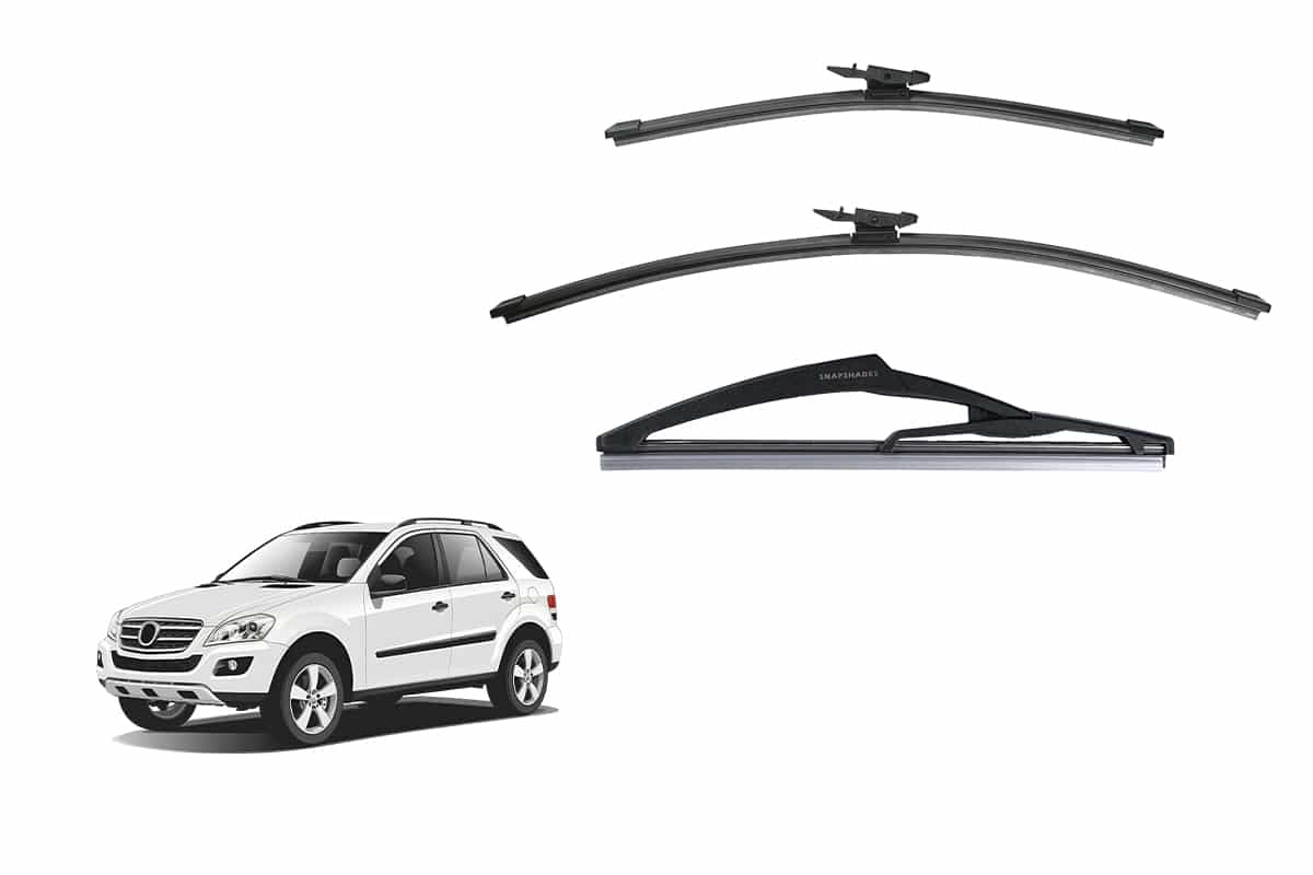 Mercedes-Benz M-Class Car Window Wipers (W164; 2005-2011) Mercedes-Benz M-Class Car Window Wipers (W164; 2005-2011)