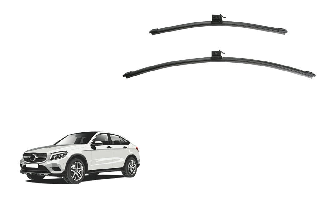 Mercedes-Benz GLC Coupe 1st Generation Car Window Wipers (C253; 2016-2022)