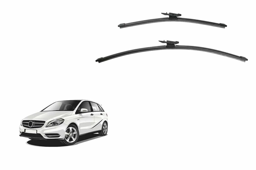 Mercedes-Benz B-Class 2nd Generation Car Window Wipers (W246; 2012-2018)