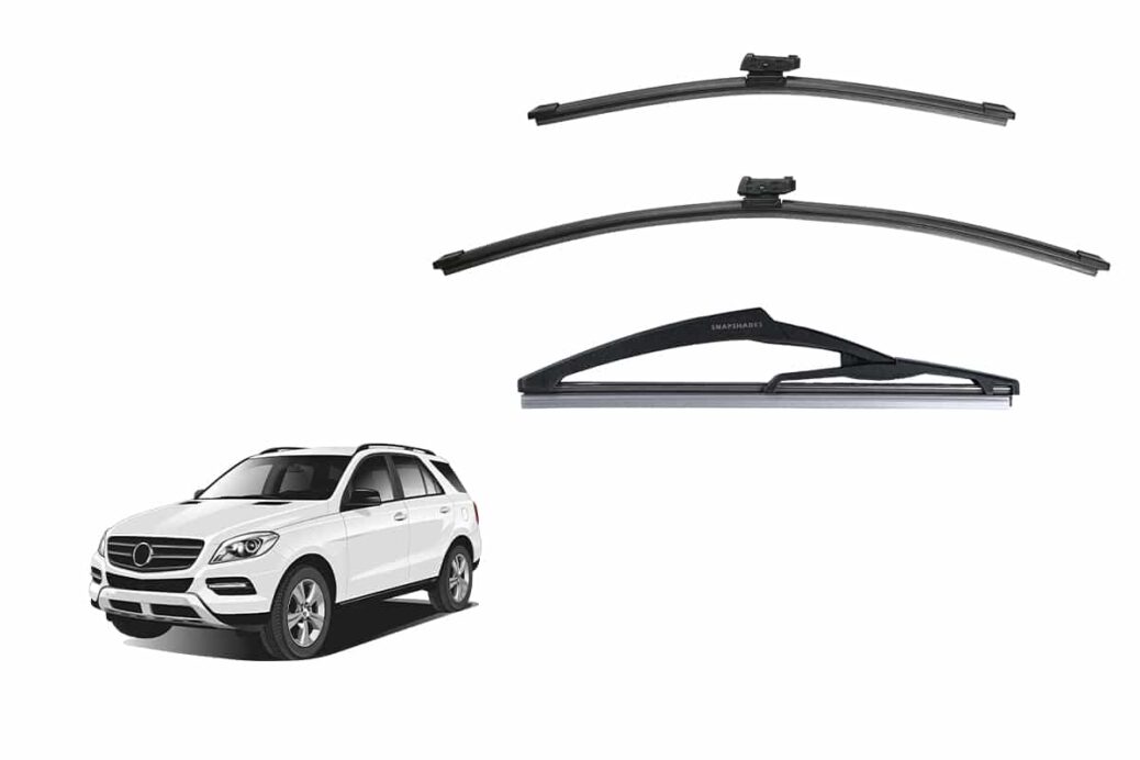 Mercedes-Benz GL-Class/GLS 2nd Generation Car Window Wipers (X166; 2013-2019)