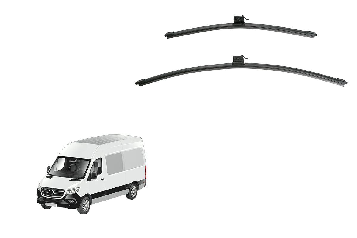 Mercedes-Benz Sprinter/eSprinter | Freightliner Sprinter 3rd Generation Car Window Wipers (907/910/VS30; 2018-2024) Mercedes-Benz Sprinter/eSprinter | Freightliner Sprinter 3rd Generation Car Window Wipers (907/910/VS30; 2018-2024)