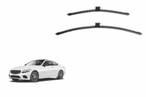 Mercedes-Benz C-Class Coupe/Convertible Car Window Wipers (C205/A205; 2015-2023)