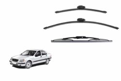 Mercedes-Benz C-Class Sedan/Wagon Car Window Wipers (W203; 2000-2007)