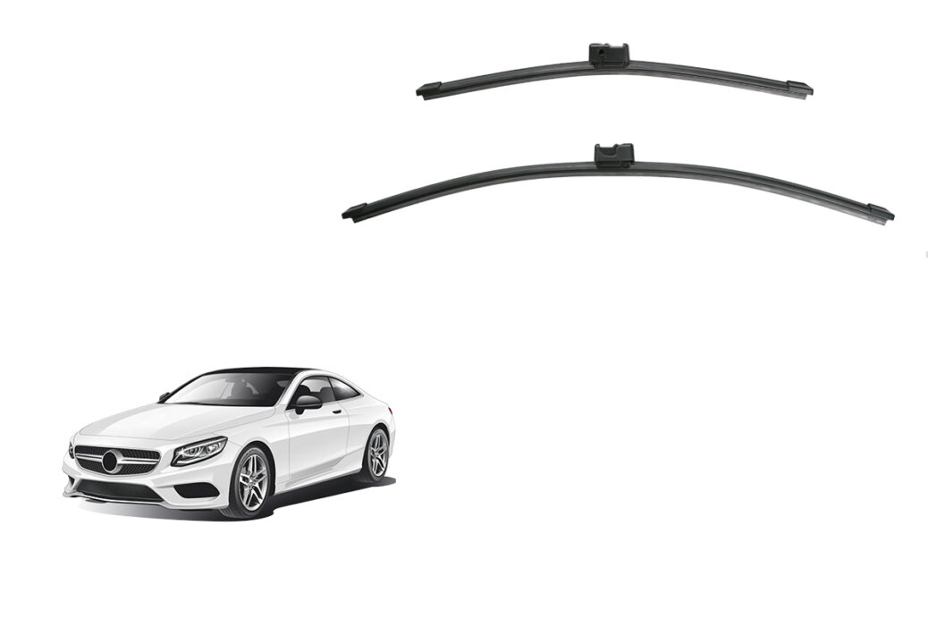 Mercedes-Benz S-Class Coupe/Convertible 6th Generation Car Window Wipers (A217/C217; 2015-2021)
