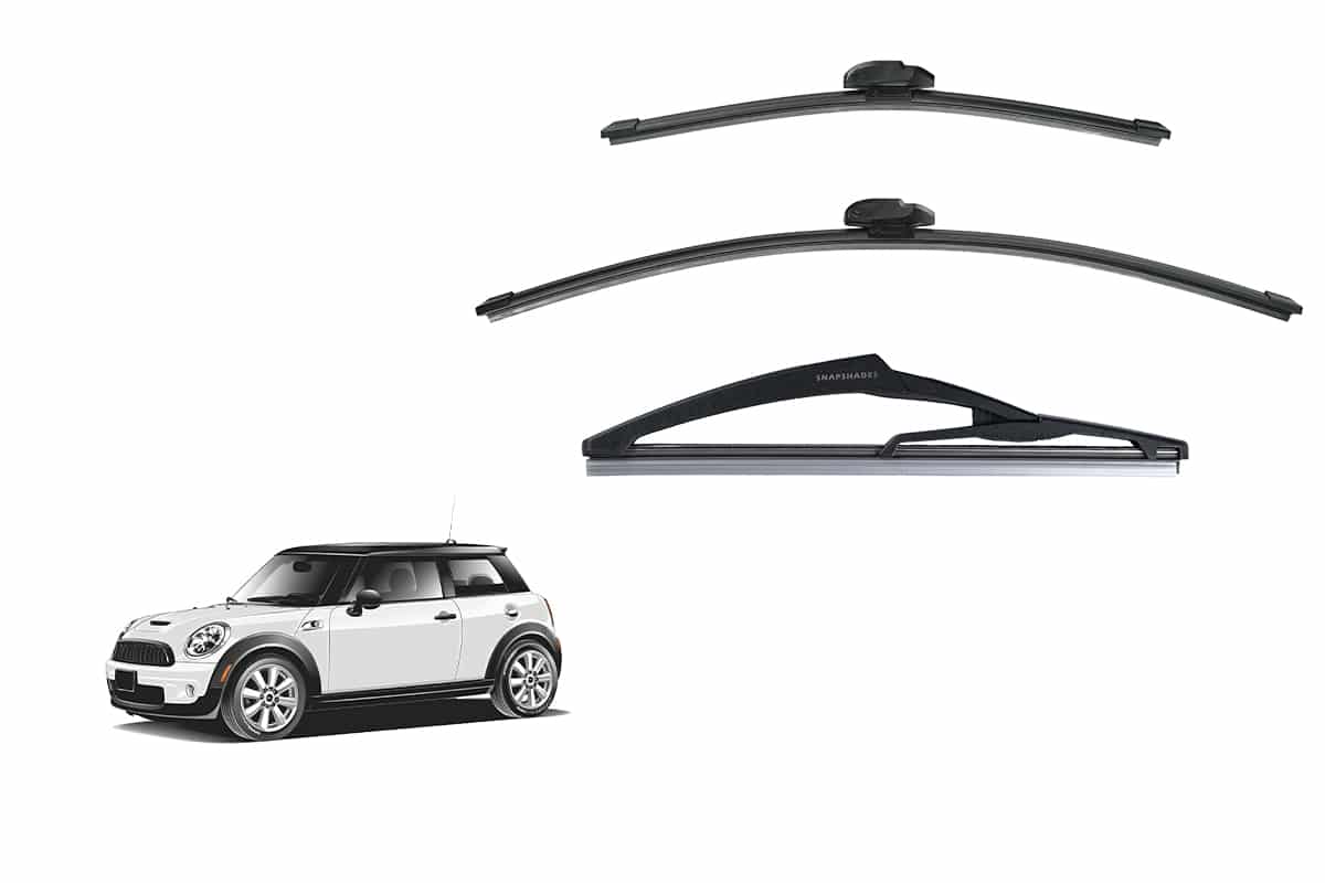 MINI Cooper/Hatch/Cabrio Car Window Wipers (R56/R57; 2006-2013) MINI Cooper/Hatch/Cabrio Car Window Wipers (R56/R57; 2006-2013)