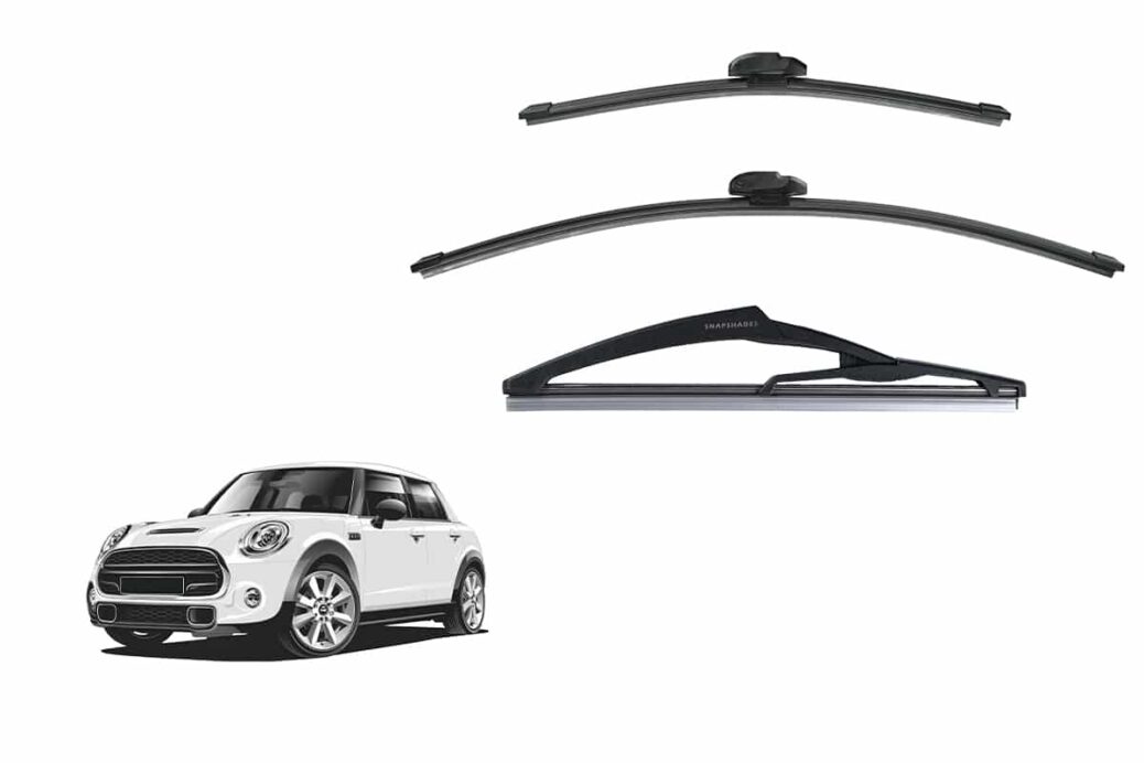 MINI Cooper/Hatch/Convertible 3rd Generation Car Window Wipers (F55/F56/F57; 2013-2024)