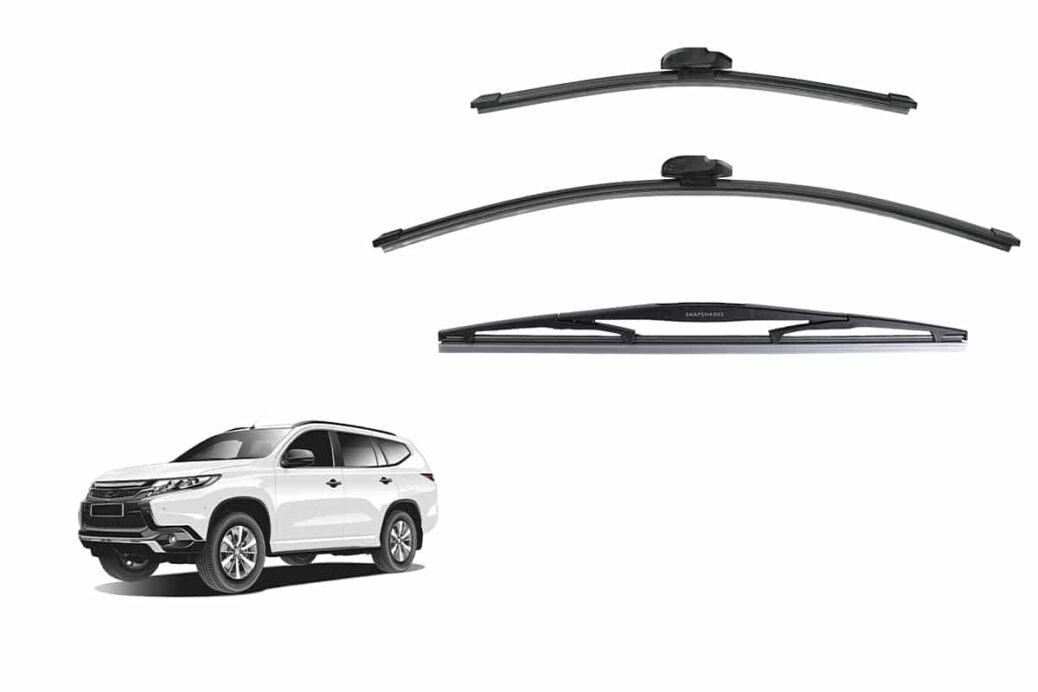 Mitsubishi Pajero Sport/Montero Sport/Shogun Sport 3rd Generation Car Window Wipers (QE/QF/QG Series; 2015-Present)