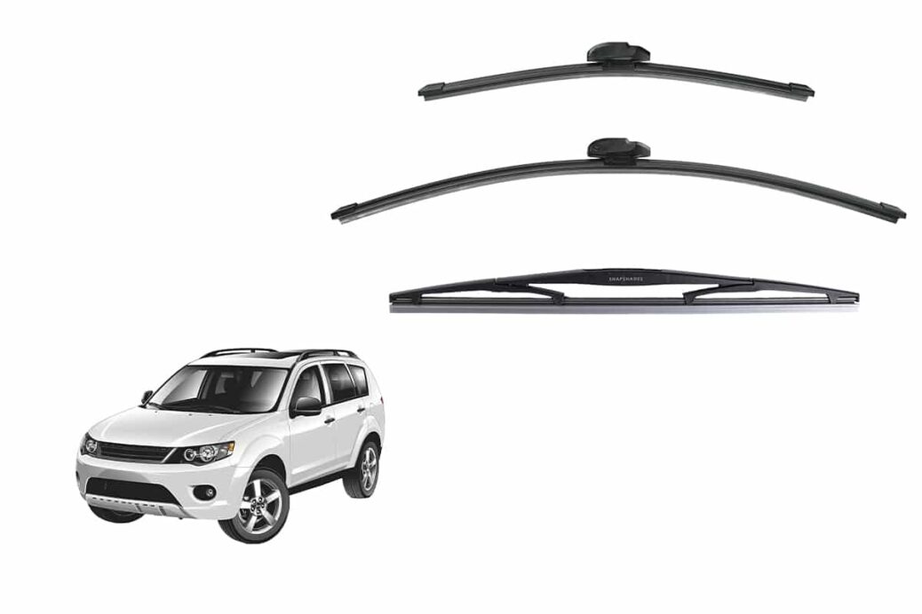 Mitsubishi Outlander 2nd Generation Car Window Wipers (CW/XG/XH; 2006-2012)