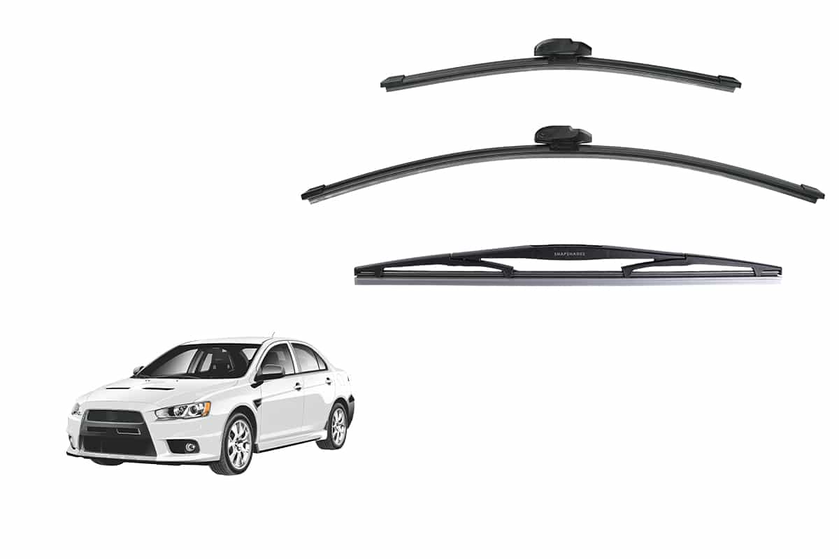 Mitsubishi Lancer Sedan/Hatchback | Proton Inspira Car Window Wipers (2007-2017) Mitsubishi Lancer Sedan/Hatchback | Proton Inspira Car Window Wipers (2007-2017)