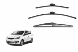 Mitsubishi Mirage/Space Star/Attrage/Mirage G4 Hatchback/Sedan Car Window Wipers (A00/A10; 2012-2019)