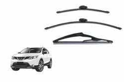 Nissan Qashqai/Rogue Sport 2nd Generation Car Window Wipers (J11; 2013-2022)