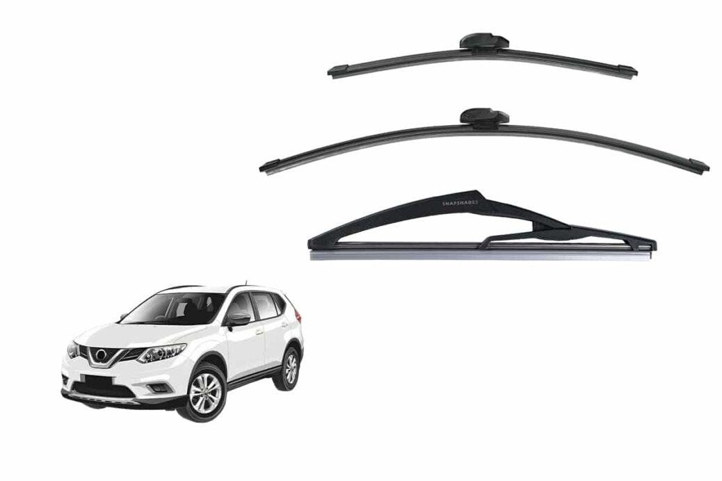 Nissan X-Trail 3rd Gen/Rogue 2nd Gen Car Window Wipers (T32; 2013-2022)