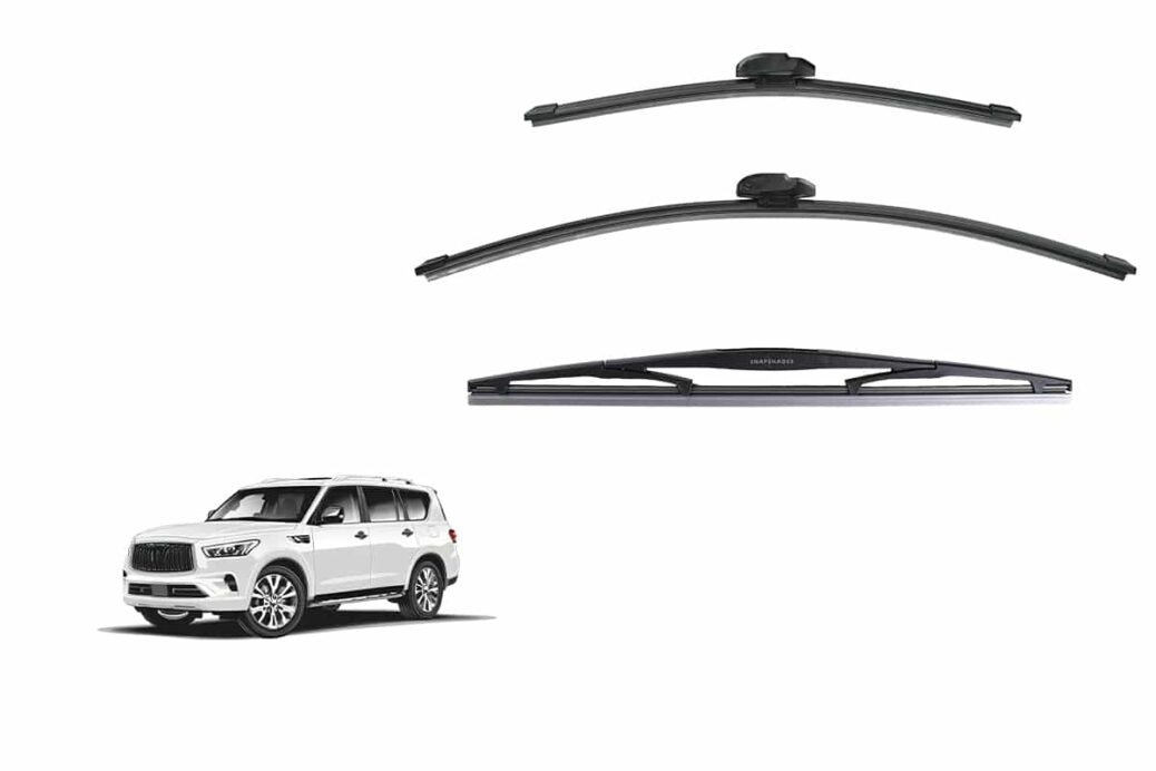 Nissan Patrol/Armada 6th Generation Car Window Wipers (Y62; 2010-2025)