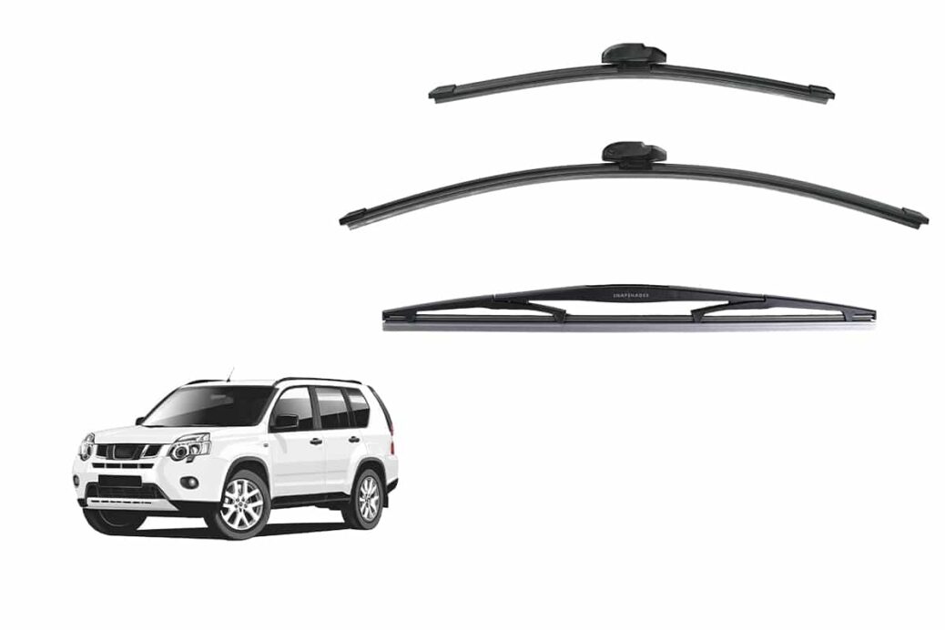 Nissan X-Trail 2nd Generation Car Window Wipers (T31; 2007-2013)