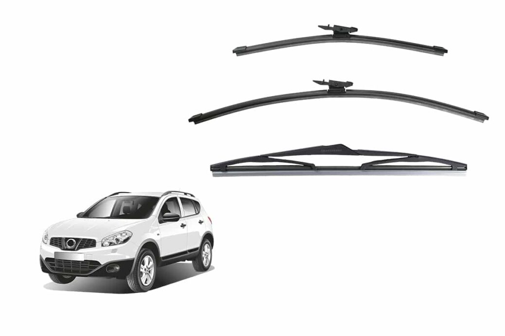 Nissan Dualis/Qashqai Car Window Wipers (J10; 2006-2013)