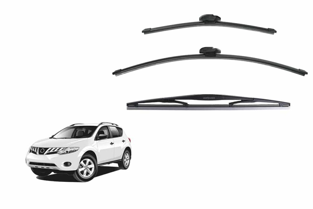 Nissan Murano 2nd Generation Car Window Wipers (Z51; 2009-2015)