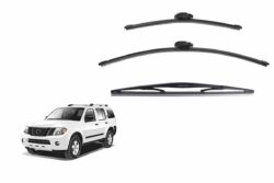 Nissan Pathfinder 3rd Generation Car Window Wipers (R51; 2005-2012)