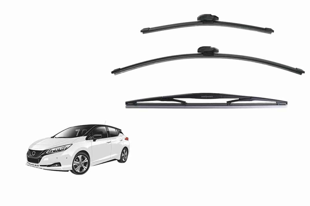 Nissan Leaf 2nd Generation Car Window Wipers (International Market) (ZE1; 2017-Present)