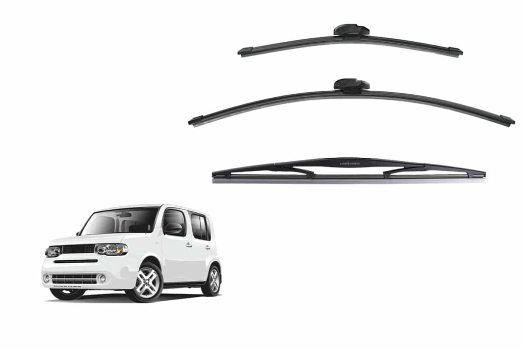Nissan Cube 3rd Generation Car Window Wipers (Z12; 2009-2019)