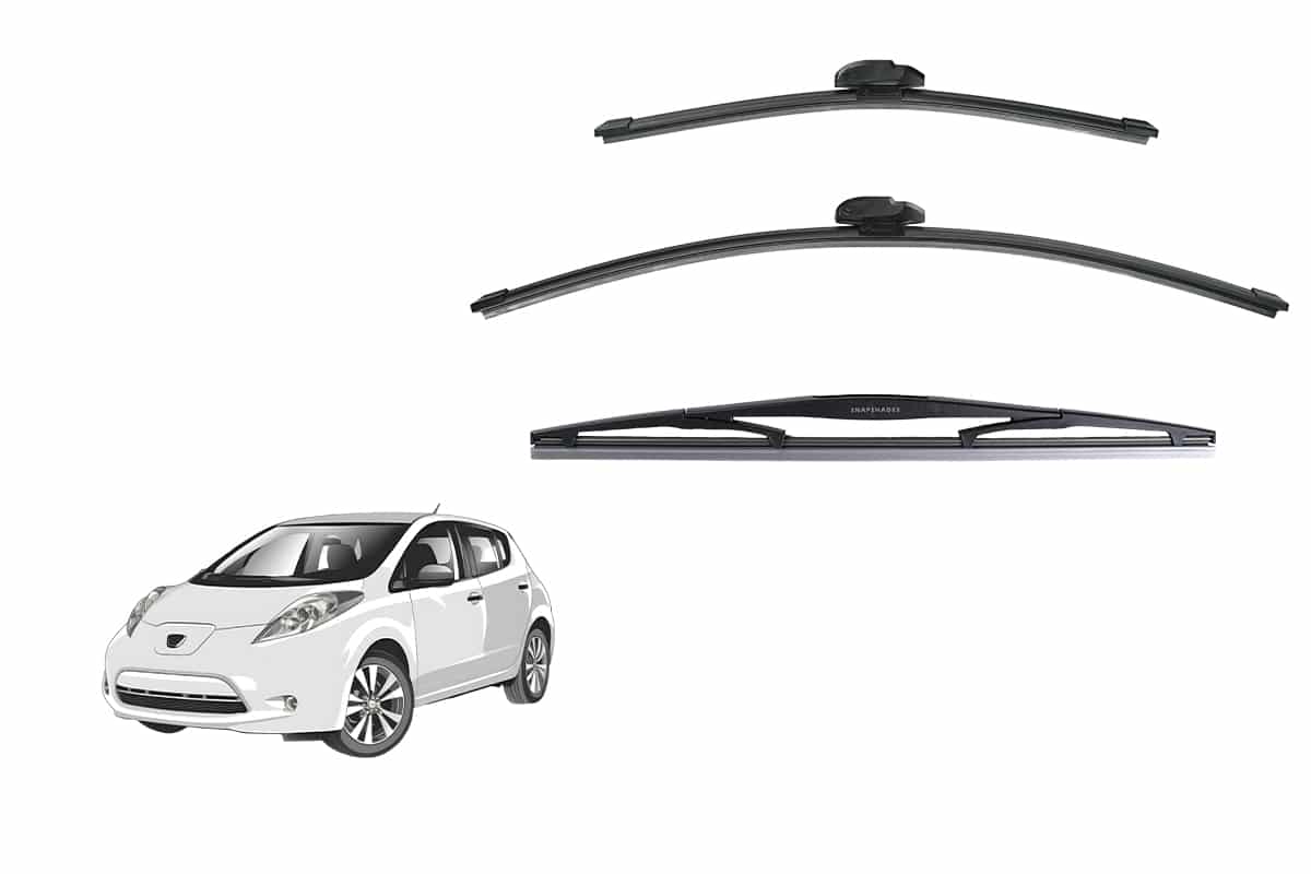 Nissan Leaf 1st Generation Car Window Wipers (ZE0; 2010-2017) Nissan Leaf 1st Generation Car Window Wipers (ZE0; 2010-2017)
