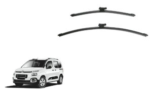 Peugeot Partner/Rifter 3rd Gen | Citroen Berlingo 3rd Gen | Opel/Vauxhall Combo 4th Gen | Toyota ProAce City Car Window Wipers (K9; 2018-Present)