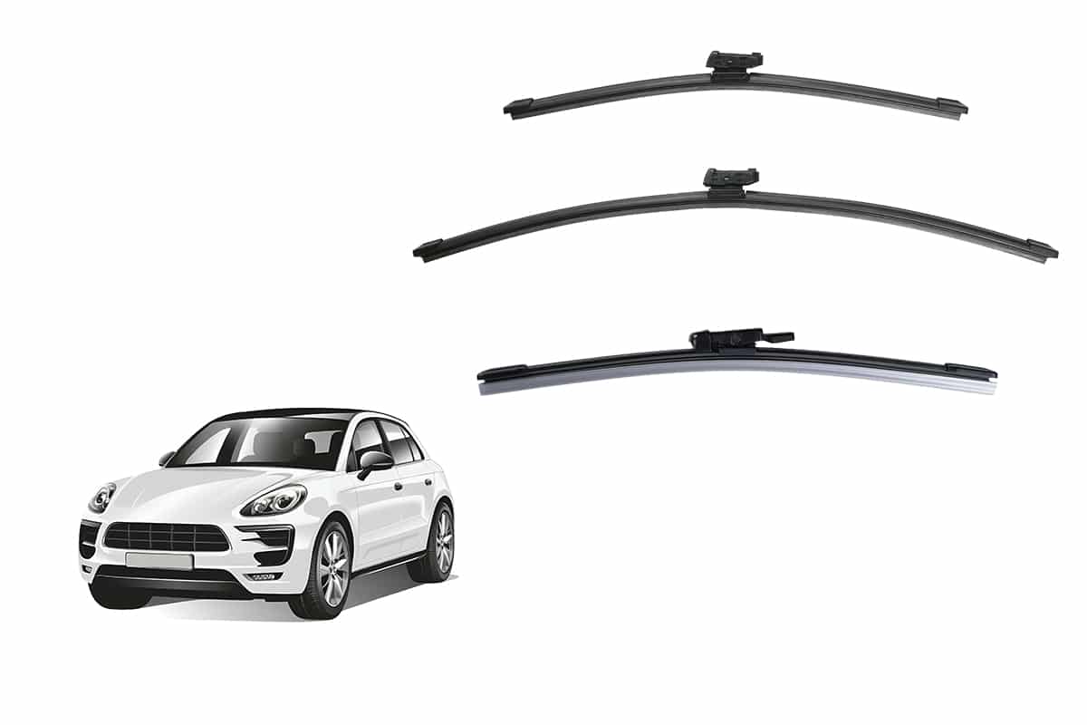 Porsche Macan 1st Generation Car Window Wipers (95B; 2014-2025) Porsche Macan 1st Generation Car Window Wipers (95B; 2014-2025)