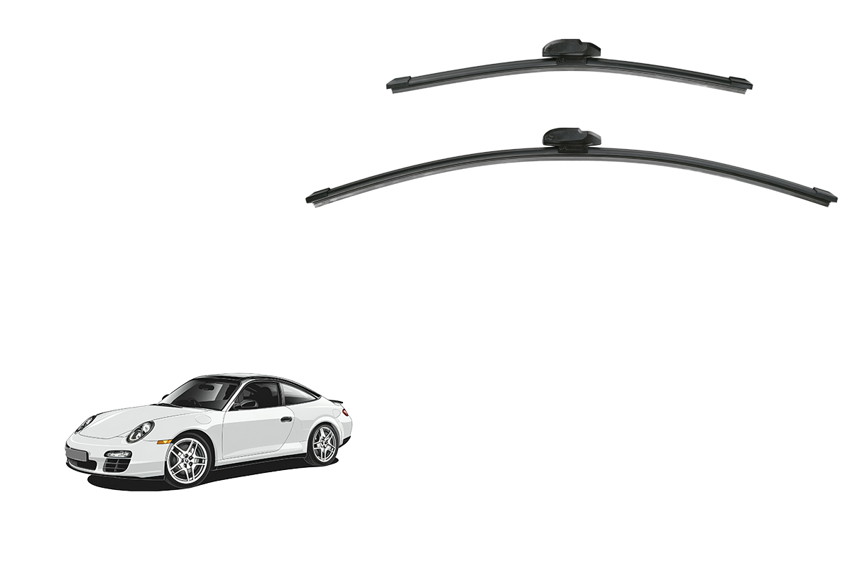 Porsche 911 6th Generation Car Window Wipers (997; 2005-2013) Porsche 911 6th Generation Car Window Wipers (997; 2005-2013)