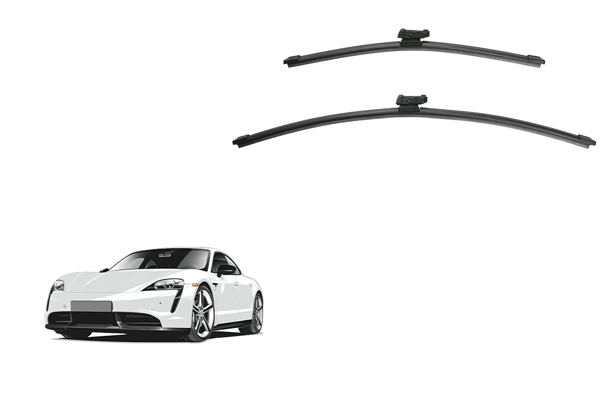Porsche Taycan Car Window Wipers (2019-Present) Porsche Taycan Car Window Wipers (2019-Present)