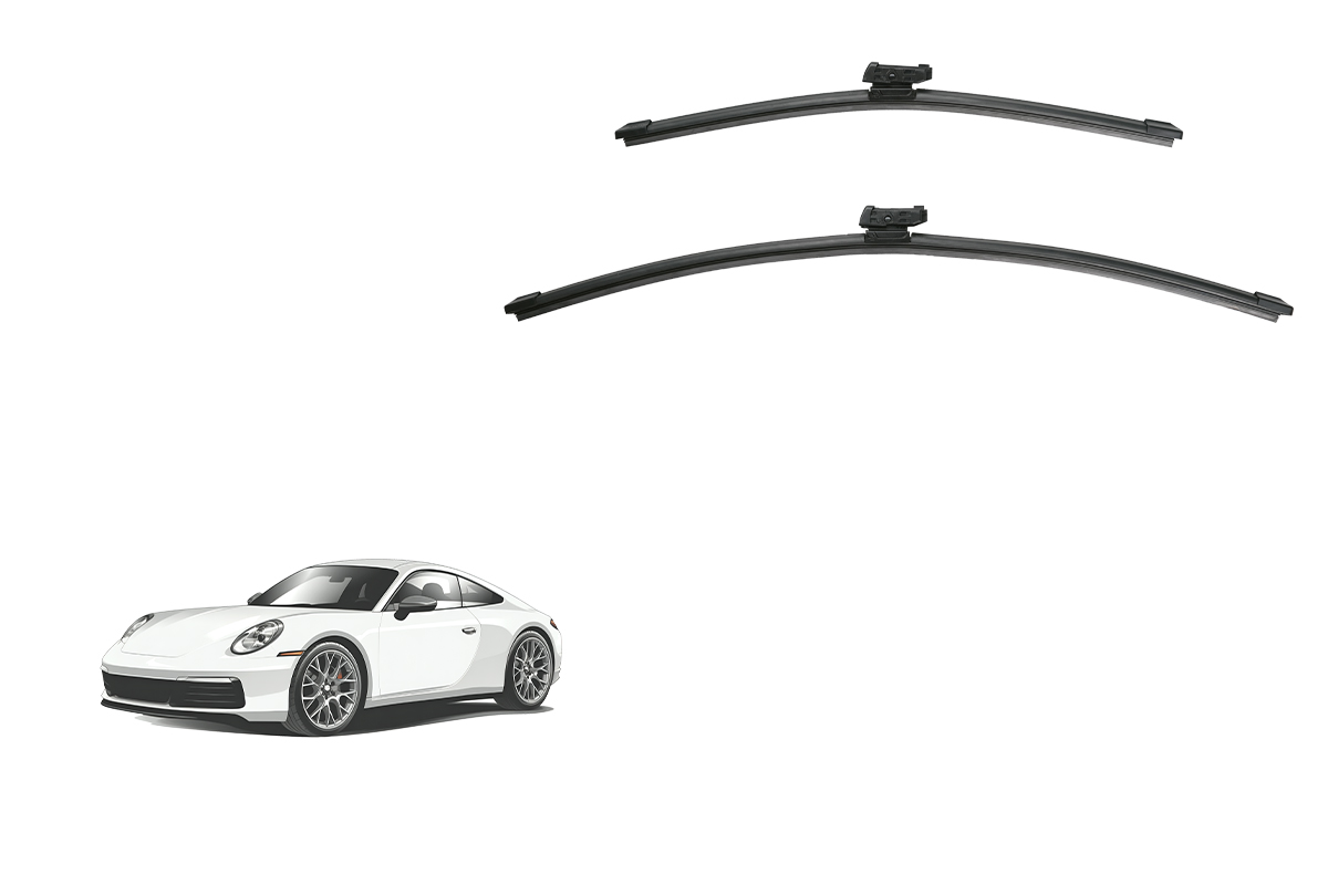 Porsche 911 8th Generation Car Window Wipers (992; 2019-Present) Porsche 911 8th Generation Car Window Wipers (992; 2019-Present)