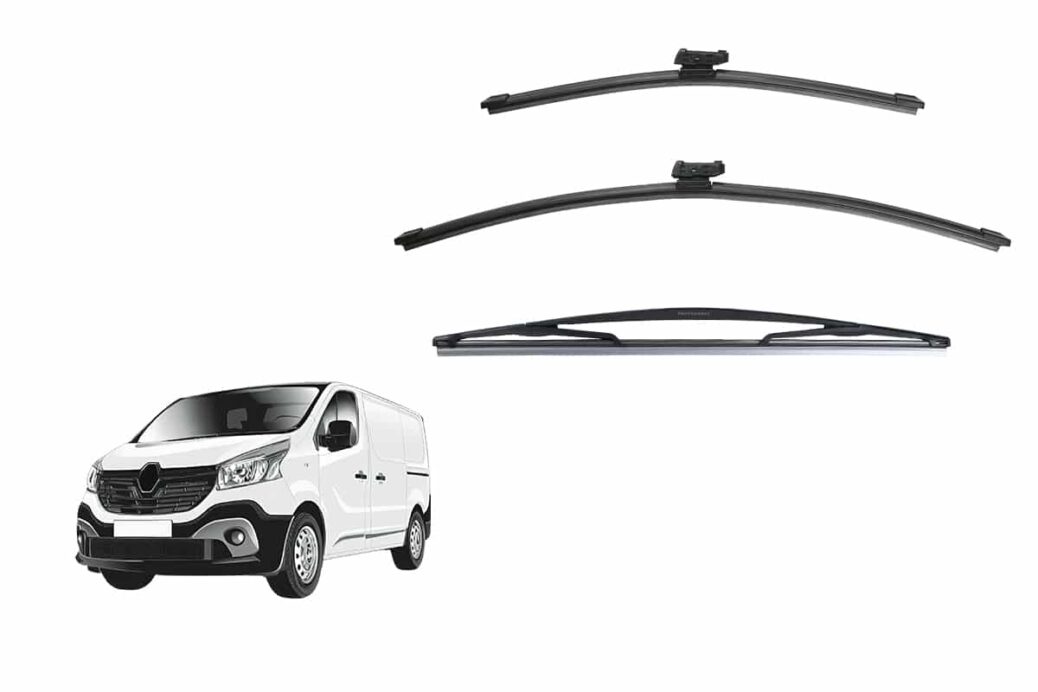 Renault Trafic 3rd Generation (X82; 2014-Present) | Mitsubishi Express Car Window Wipers (X82; 2020-2022)
