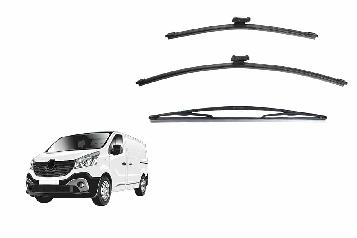 Renault Trafic 3rd Generation (X82; 2014-Present) | Mitsubishi Express Car Window Wipers (X82; 2020-2022) Renault Trafic 3rd Generation (X82; 2014-Present) | Mitsubishi Express Car Window Wipers (X82; 2020-2022)