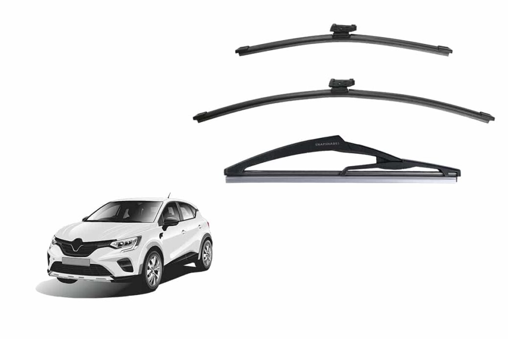 Renault Captur 2nd Generation Car Window Wipers (JB/JE; 2019-Present)