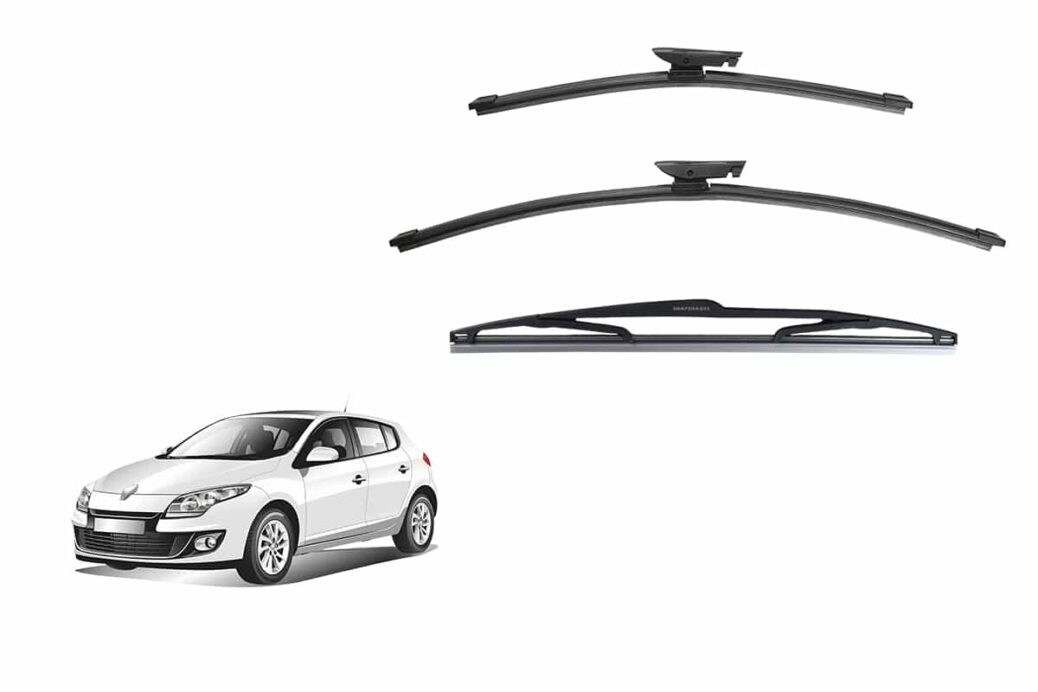 Renault Megane Hatchback 3rd Generation Car Window Wipers (2009-2017)