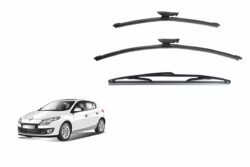 Renault Megane Hatchback 3rd Generation Car Window Wipers (2009-2017)