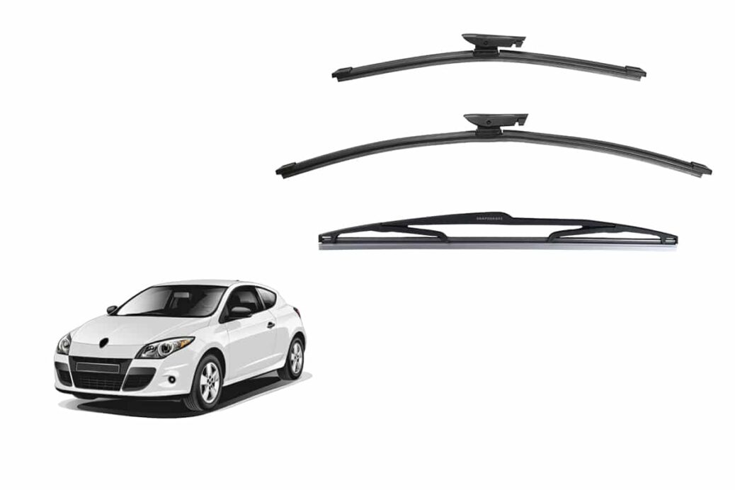 Renault Megane Coupe 3rd Generation Car Window Wipers (X95; 2008-2016)