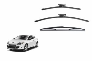 Renault Megane Coupe 3rd Generation Car Window Wipers (X95; 2008-2016)