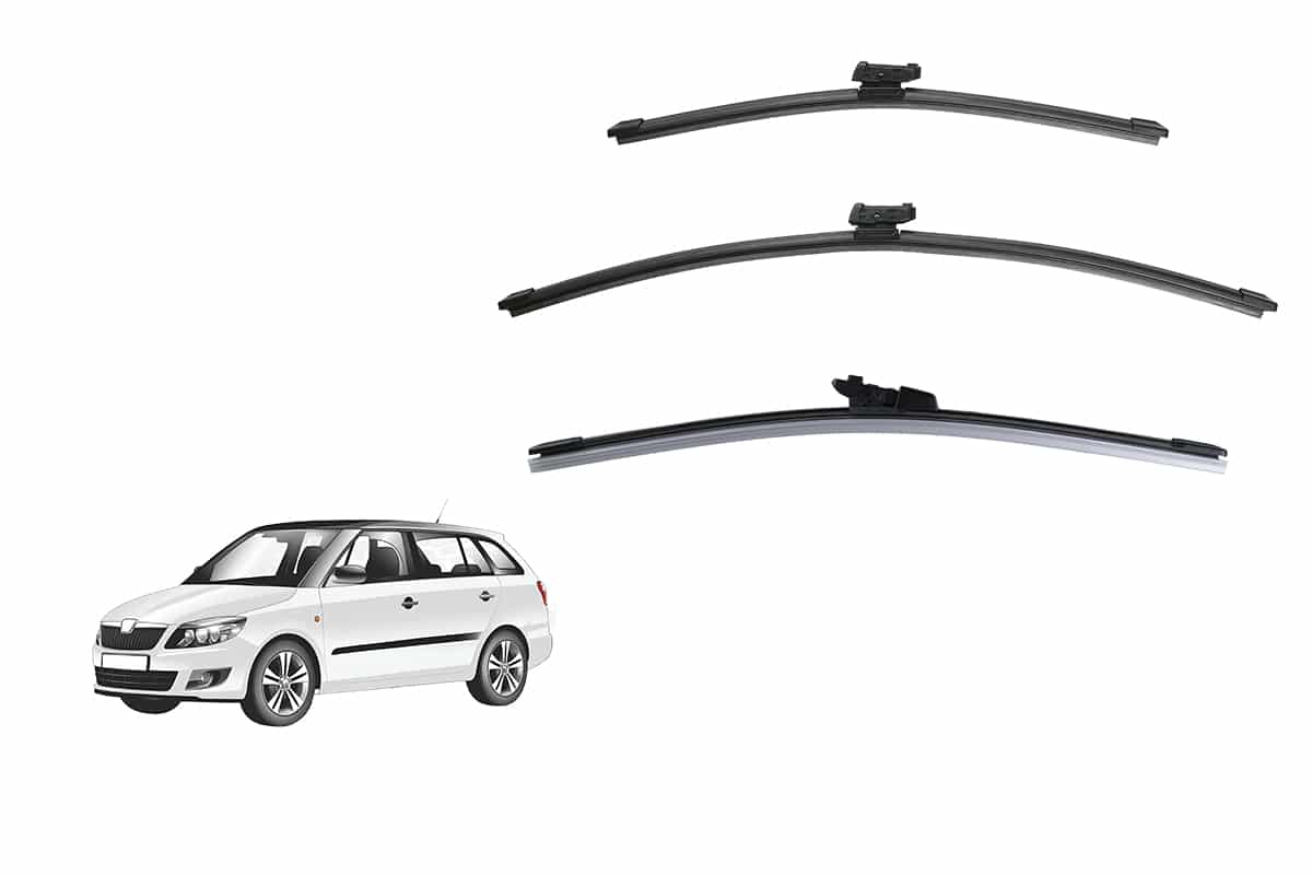 Skoda Fabia Wagon 2nd Generation Car Window Wipers (5J; 2007-2015) Skoda Fabia Wagon 2nd Generation Car Window Wipers (5J; 2007-2015)