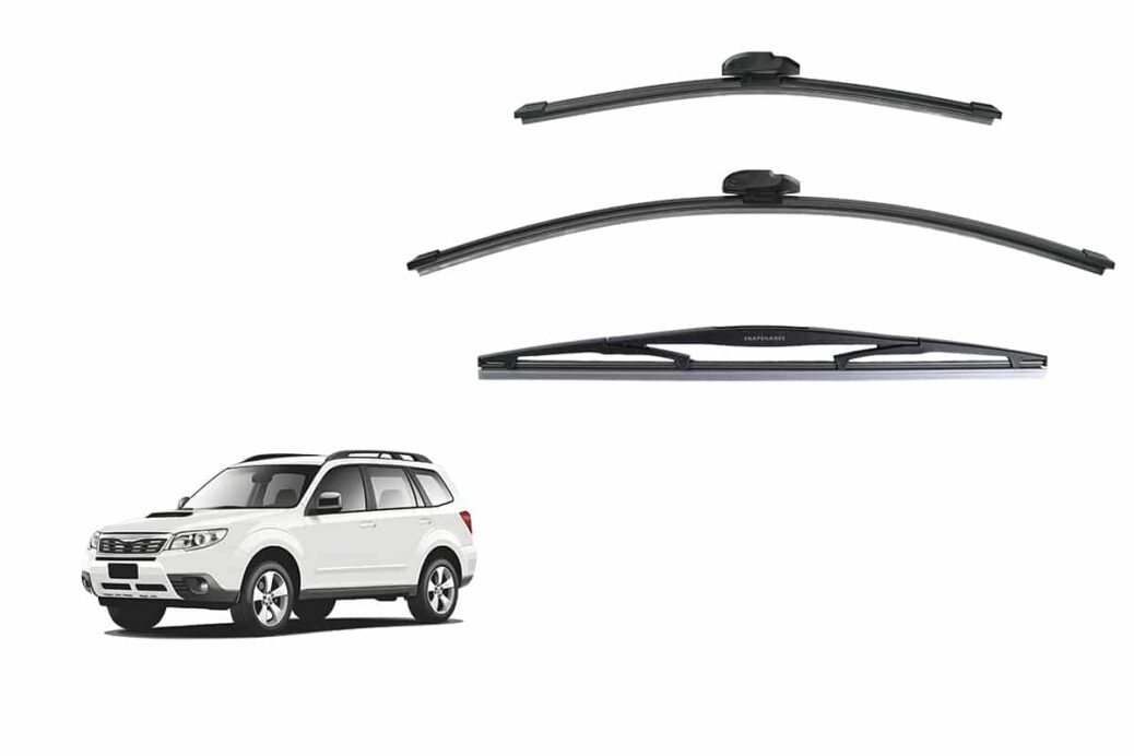 Subaru Forester 3rd Generation Car Window Wipers (SH; 2008-2013)